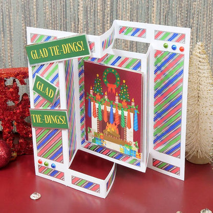 Cartes cinétiques avec motifs festifs dorés – Sélection Ink Me!
