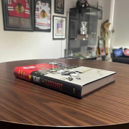 Heart of the Blackhawks Book Signed by Pierre Pilote