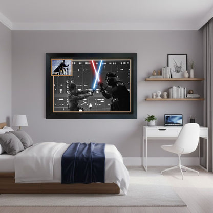 Star Wars Empire Strikes Back Framed Photo (38.5x28)