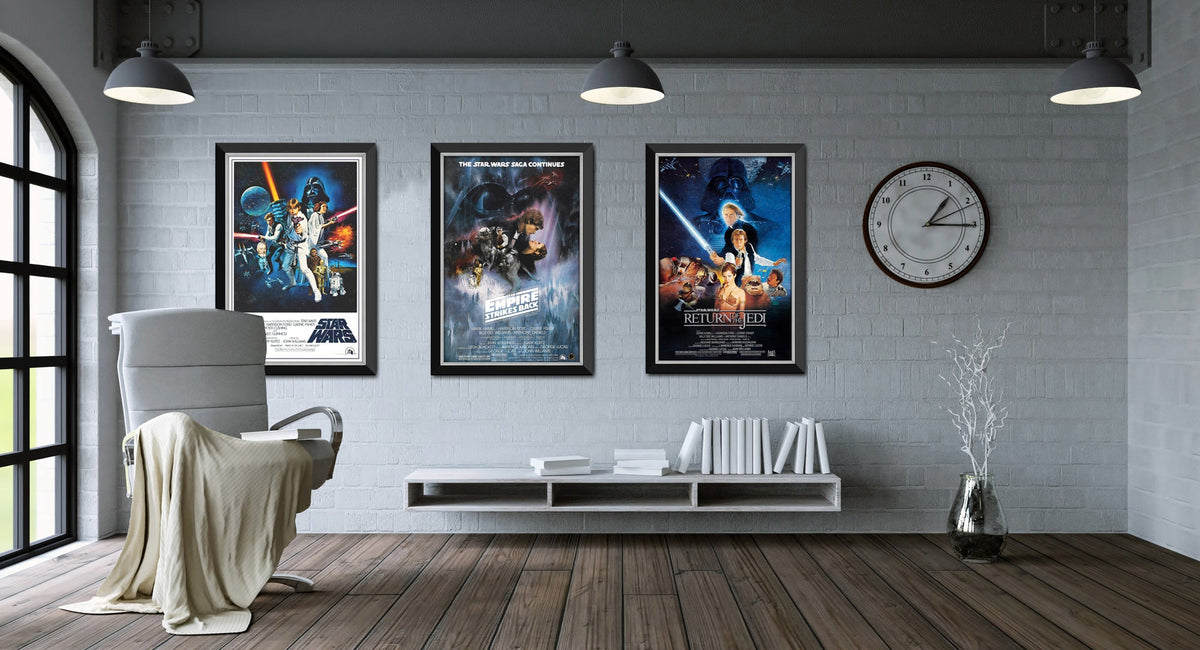 Star Wars Episode I the Phantom Menace Framed Poster Print