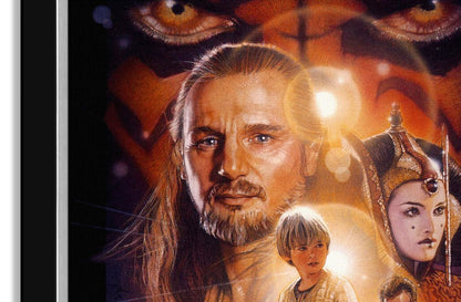 Star Wars Episode I the Phantom Menace Framed Poster Print