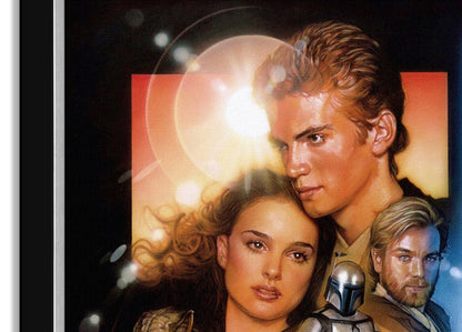 Star Wars Episode II Attack of the Clones Framed Poster
