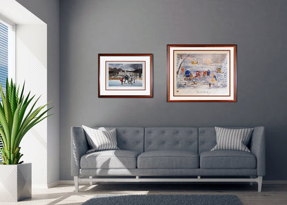 Framed When We Were Six Lithograph /201 (30x26)