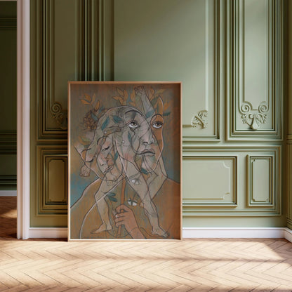 Francis Picabia - Ligustri (1929) | Art moderniste abstrait (disponible avec cadre fait à la main ou sans cadre)