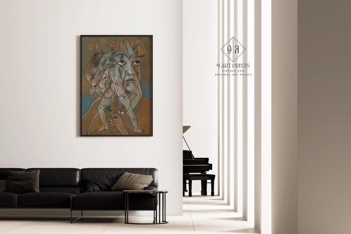Francis Picabia - Ligustri (1929) | Art moderniste abstrait (disponible avec cadre fait à la main ou sans cadre)