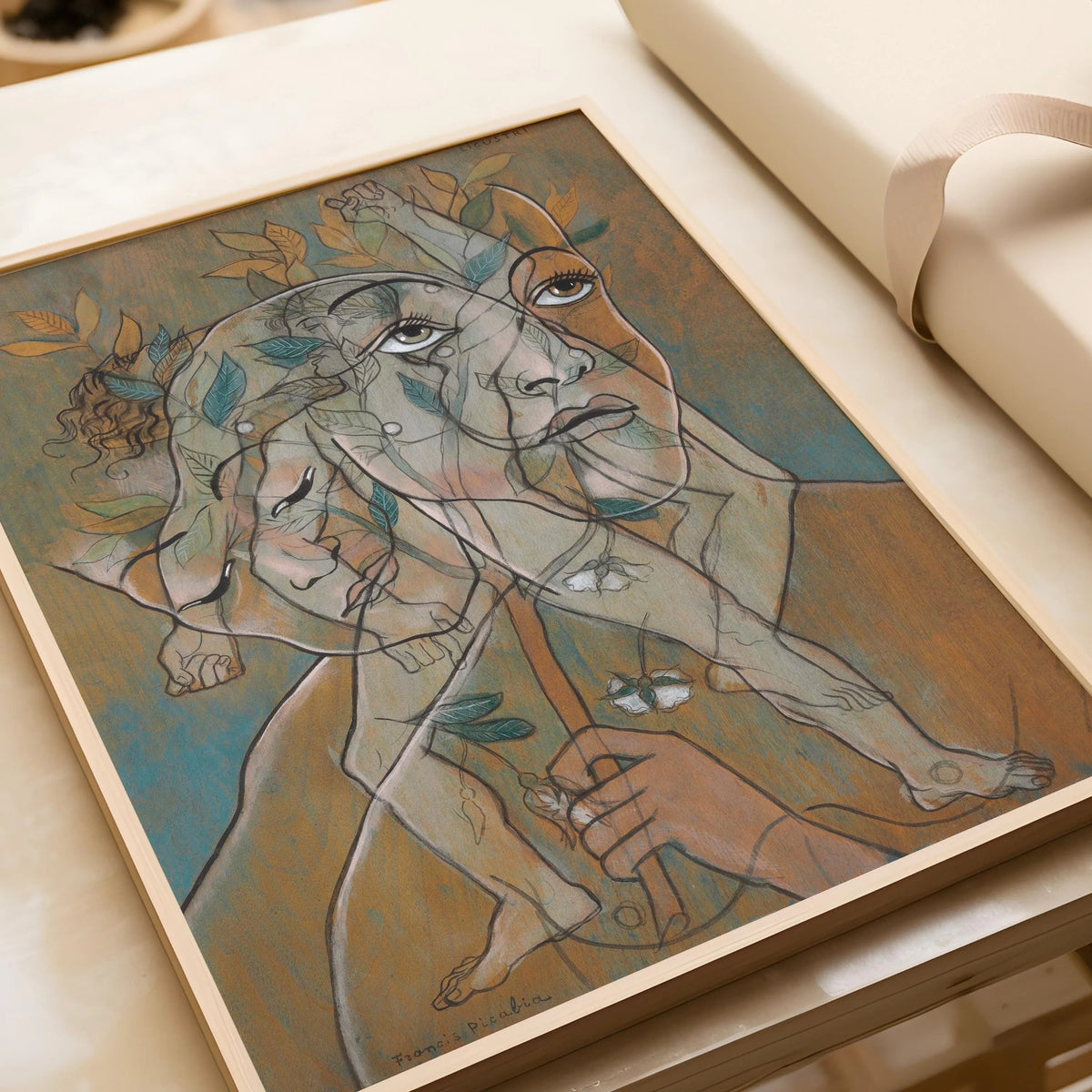 Francis Picabia - Ligustri (1929) | Art moderniste abstrait (disponible avec cadre fait à la main ou sans cadre)