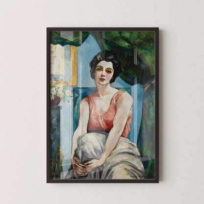 Francis Picabia - Portrait d'Yvette | Art célèbre (disponible encadré à la main ou sans cadre)