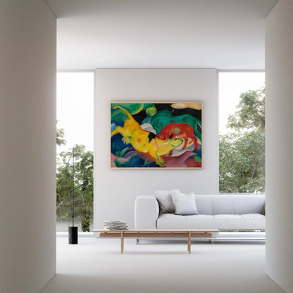 Franz Marc Yellow Cow Print: Expressionist Fine Art