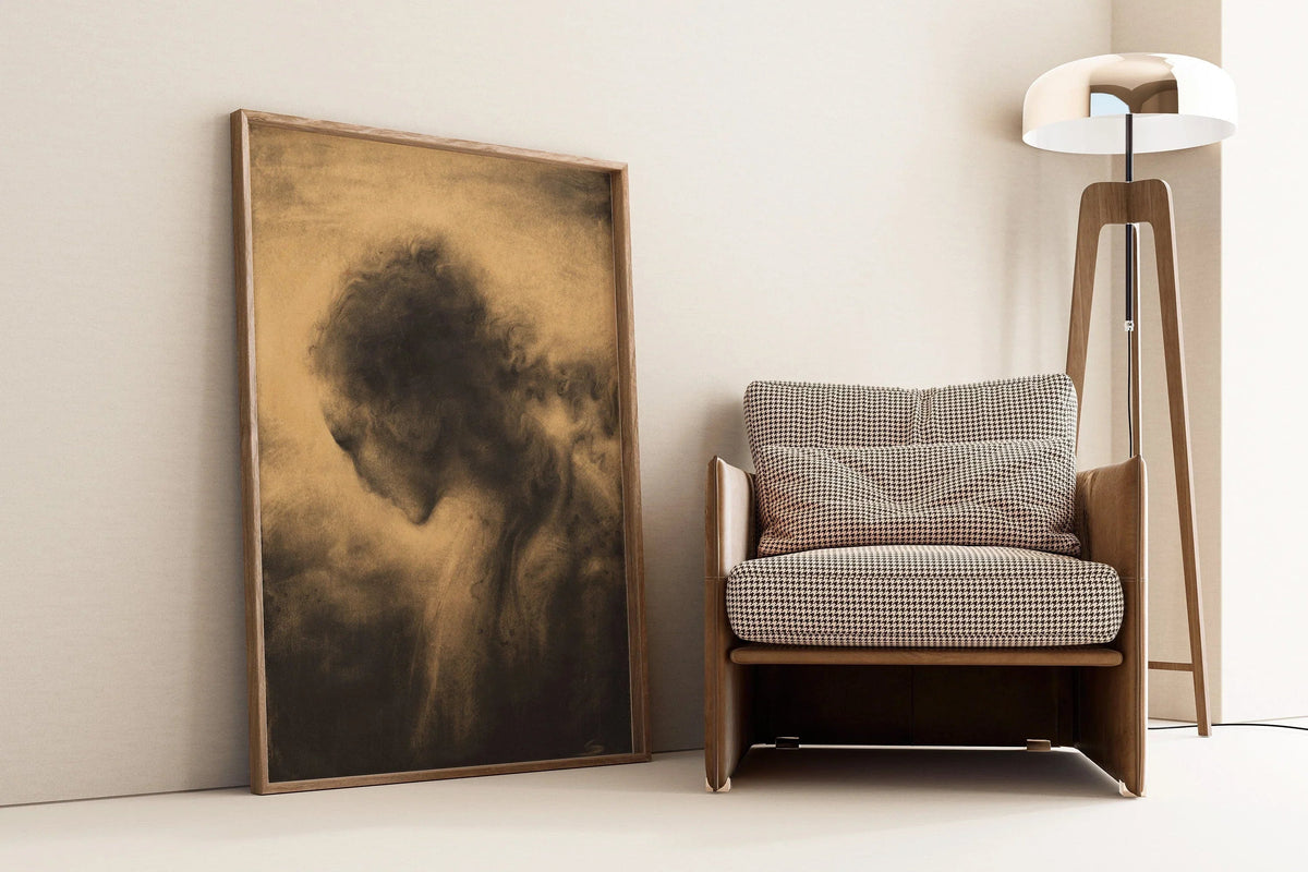 Franz Stamkart - Contemplatie | Famous Surreal Symbolist Art | Available framed or unframed