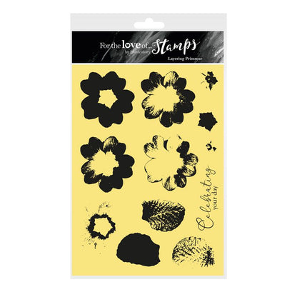 For The Love Of Stamps - Set de Tampons A5 Primevère à Calques