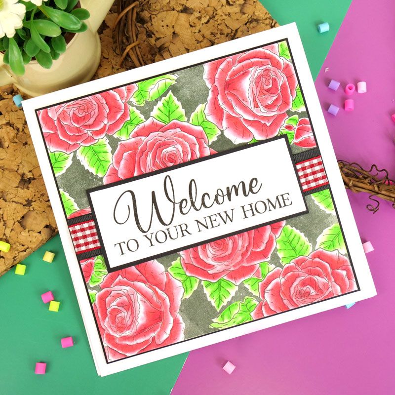 Pour l'amour des timbres - Roses radieuses