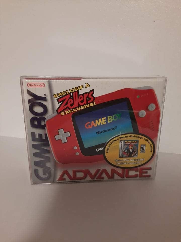 Game Boy Advance GameBoy Advance Console  SP Console Box EVORETRO Protector 0.40MM Pack of 1