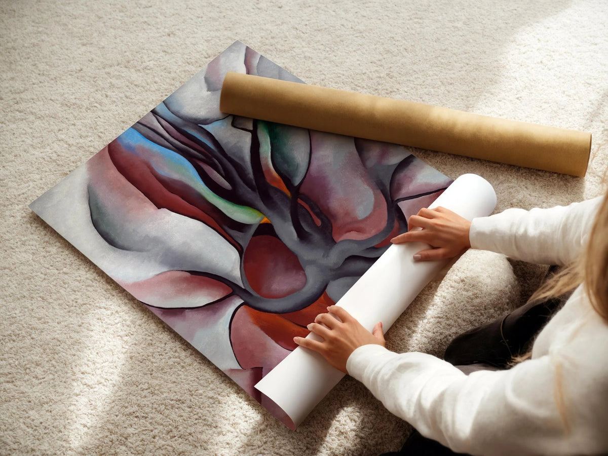 Georgia O'Keeffe Arbres d'Automne Impression Giclée : Chef-d'œuvre de l'Art