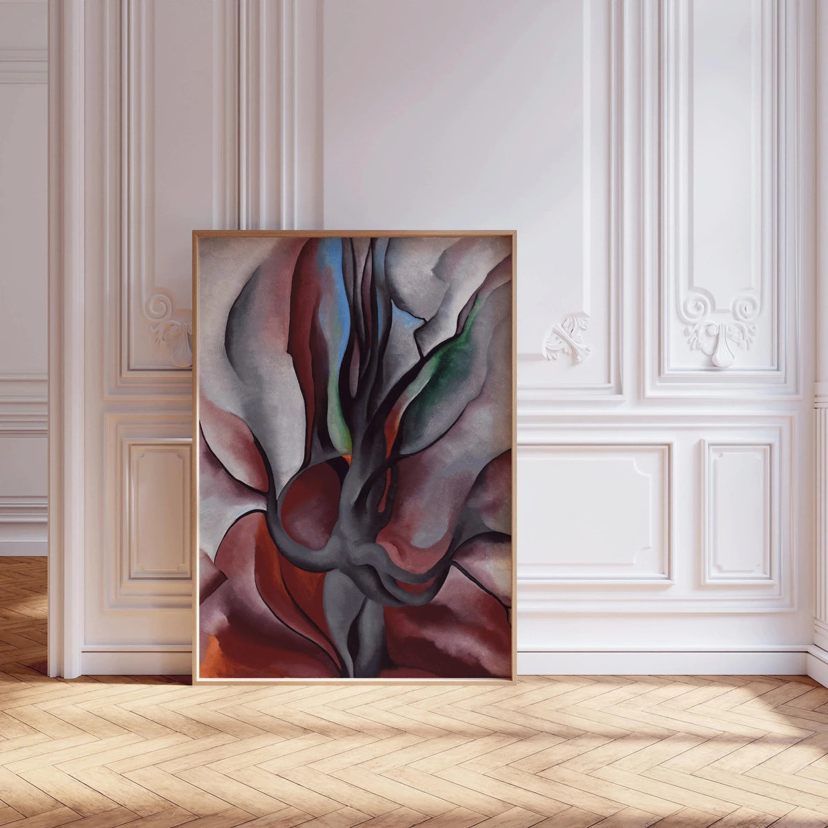 Georgia O'Keeffe Arbres d'Automne Impression Giclée : Chef-d'œuvre de l'Art