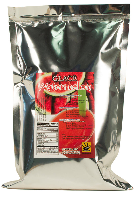 Watermelon 4 in 1 Mix for Bubble Tea, Smoothies, Lattes and Frappes, 3 lbs. Bag (Case 6 x 3 lbs. Bags)  - Multi-Use Powdered Beverage Mix - Ships Free Within Canada on Orders Above CAD $199