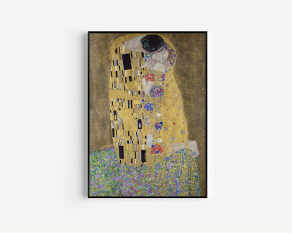 Gustav Klimt Art Print Set: The Kiss, Adele Bloch-Bauer, The Embrace
