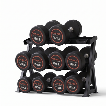 Haltères ronds HAJEX 5 à 150 LB (série Élite)