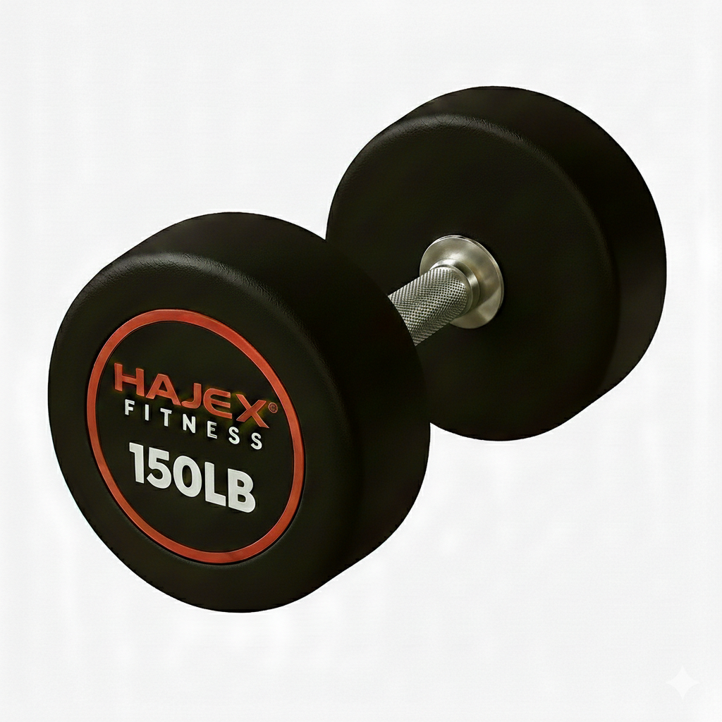 Haltères ronds HAJEX 5 à 150 LB (série Élite)