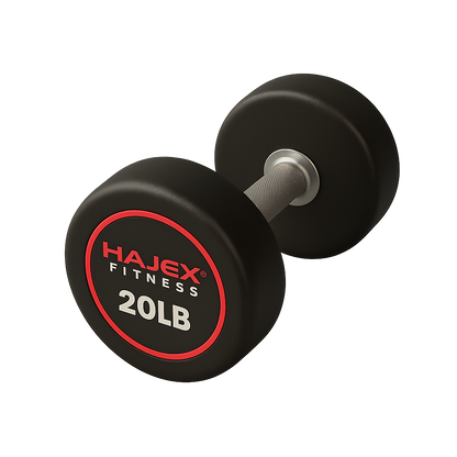 Haltères ronds HAJEX 5 à 150 LB (série Élite)
