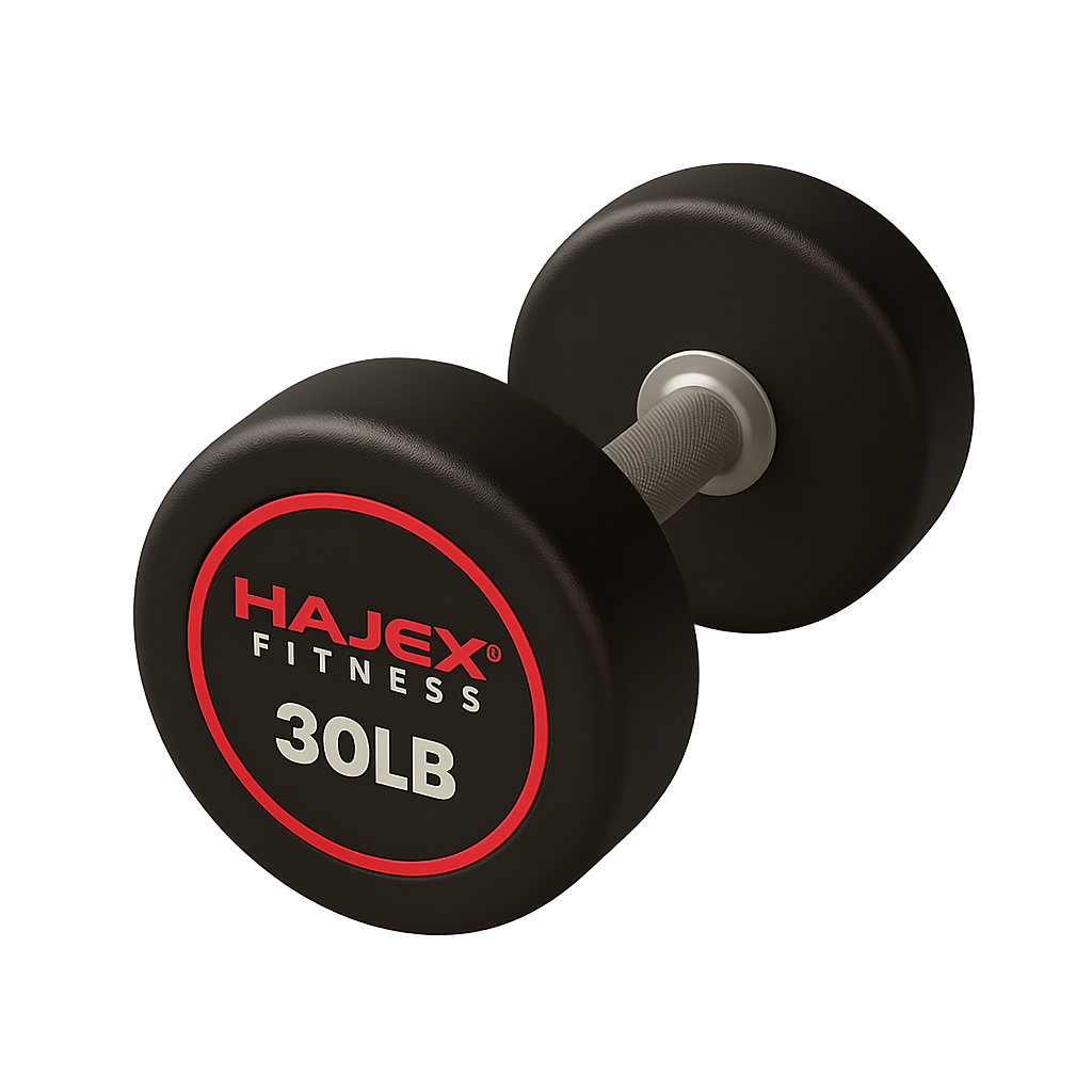 Haltères ronds HAJEX 5 à 150 LB (série Élite)