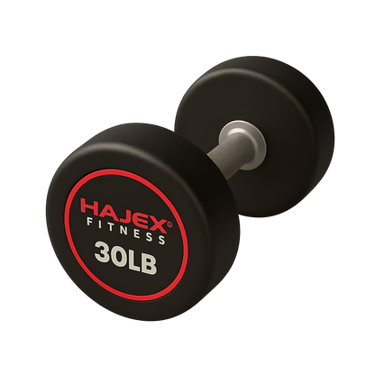 Haltères ronds HAJEX 5 à 150 LB (série Élite)