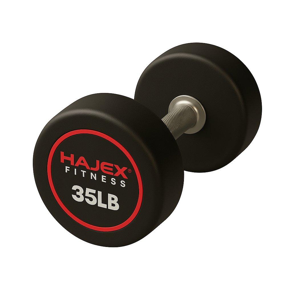 Haltères ronds HAJEX 5 à 150 LB (série Élite)