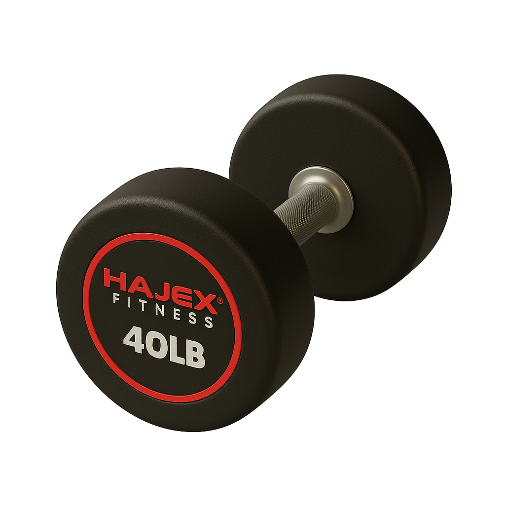 Haltères ronds HAJEX 5 à 150 LB (série Élite)