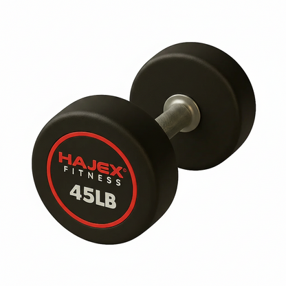 Haltères ronds HAJEX 5 à 150 LB (série Élite)