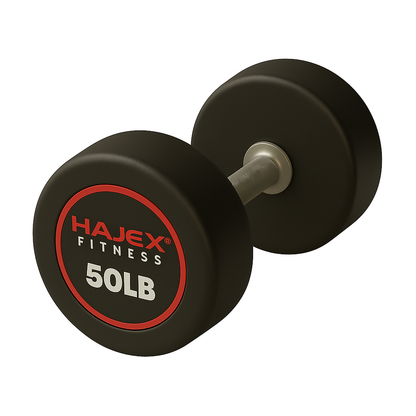 Haltères ronds HAJEX 5 à 150 LB (série Élite)