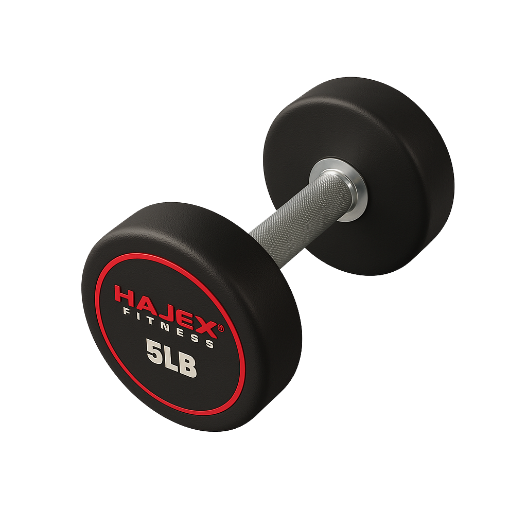 Haltères ronds HAJEX 5 à 150 LB (série Élite)