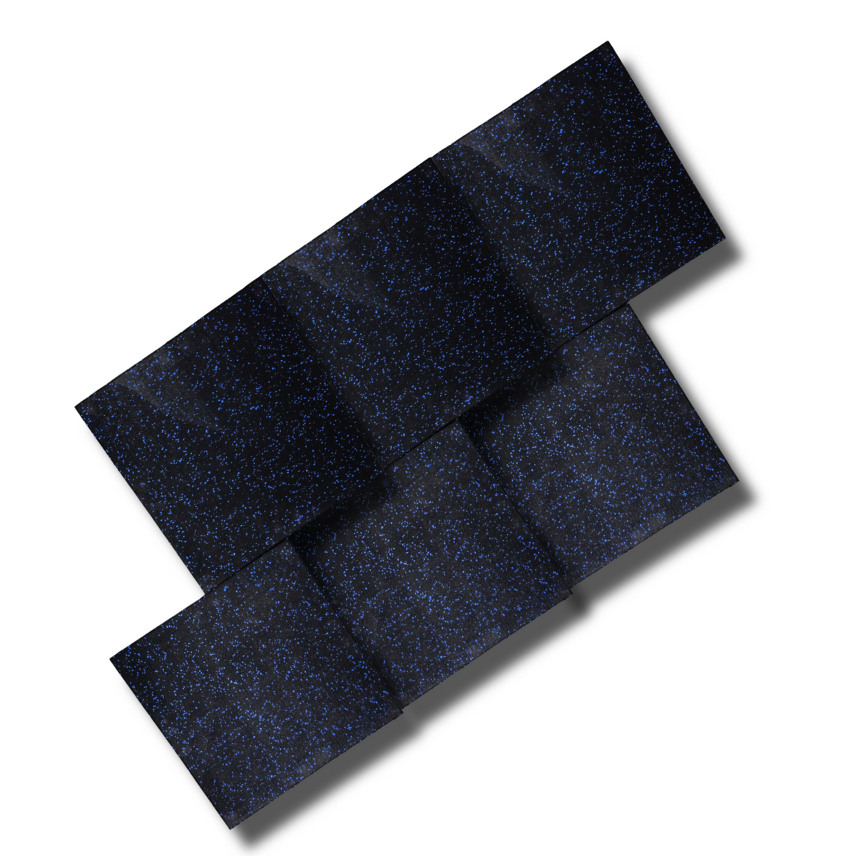 HAJEX Tapis de Sol Durs pour Salle de Sport - Lot de 6