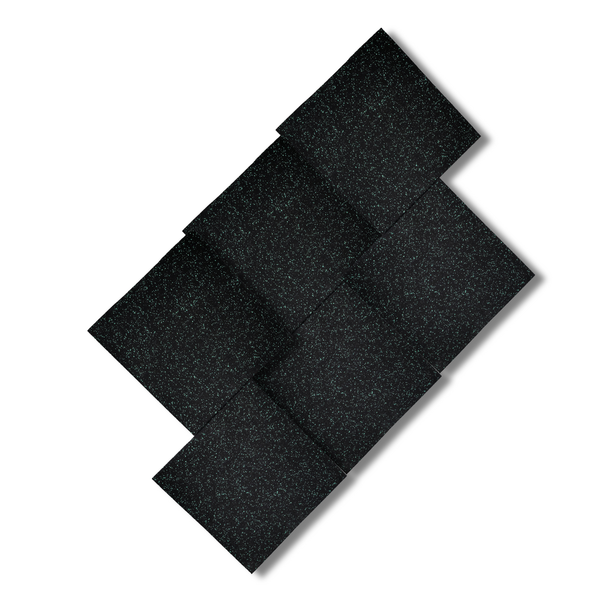 HAJEX Tapis de Sol Durs pour Salle de Sport - Lot de 6