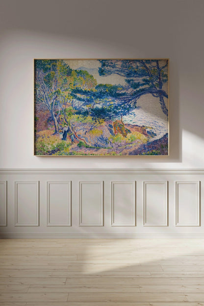 Henri-Edmond Cross - Cape Layet, Provence | Famous Impressionist Art (available handframed or unframed)