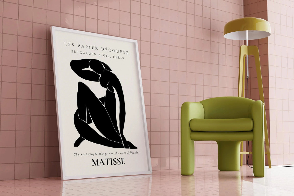 Henri Matisse - Blue Nude II | Famous Art (available handframed or unframed)