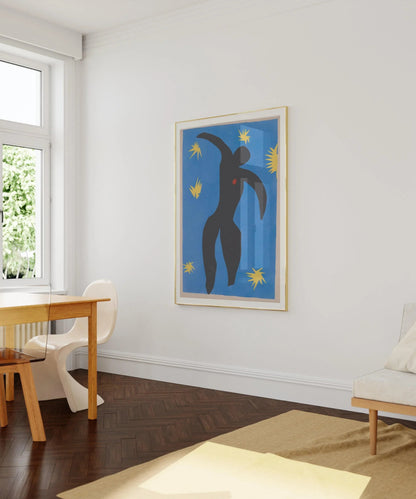 Henri Matisse - Icarus | Famous Art Papier Decoupes (available handframed or unframed)
