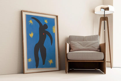Henri Matisse - Icarus | Famous Art Papier Decoupes (available handframed or unframed)