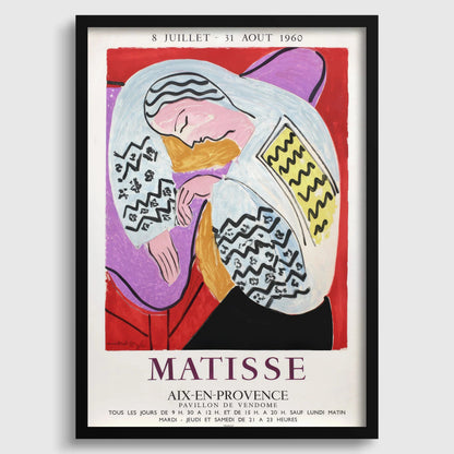 Henri Matisse - Exposition "Le Rêve" - Impression Giclée (Encadrée ou Non Encadrée)