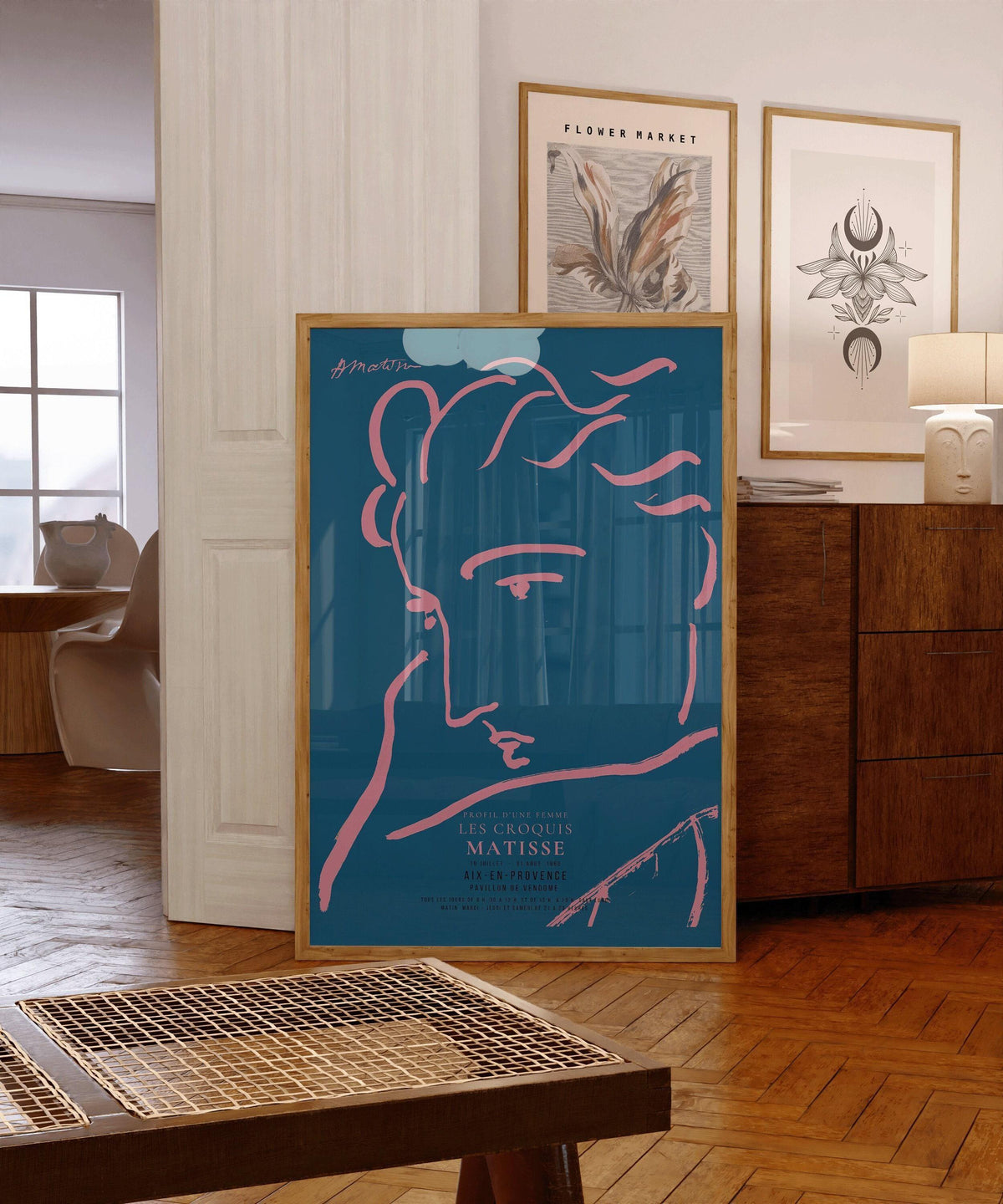 Gravure d'art Femme de profil d'Henri Matisse : Giclée d'art