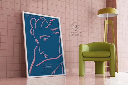 Gravure d'art Femme de profil d'Henri Matisse : Giclée d'art