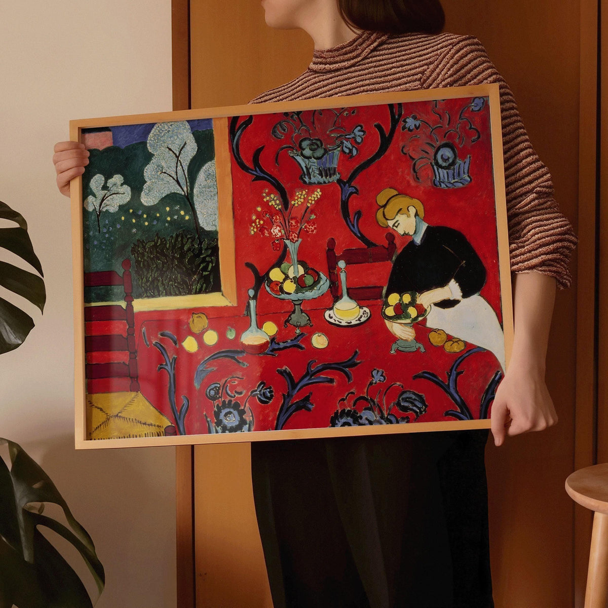 Reproduction d'art « La Desserte : Harmonie en rouge » de Matisse