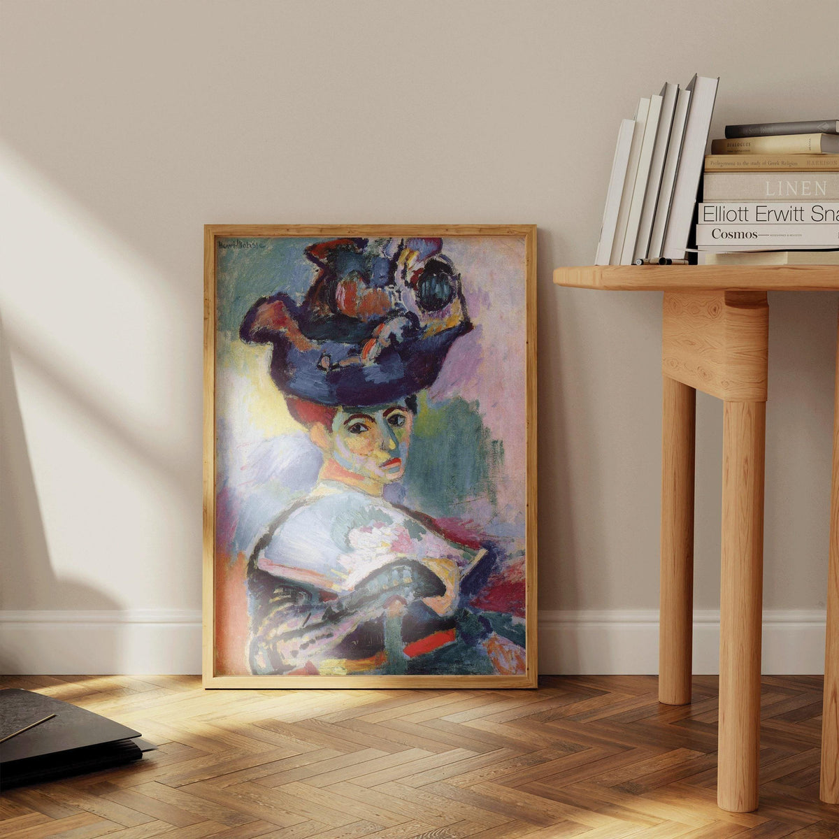Henri Matisse - Femme au chapeau | Tableau d'art célèbre Madame Matisse (disponible encadré à la main ou non encadré)