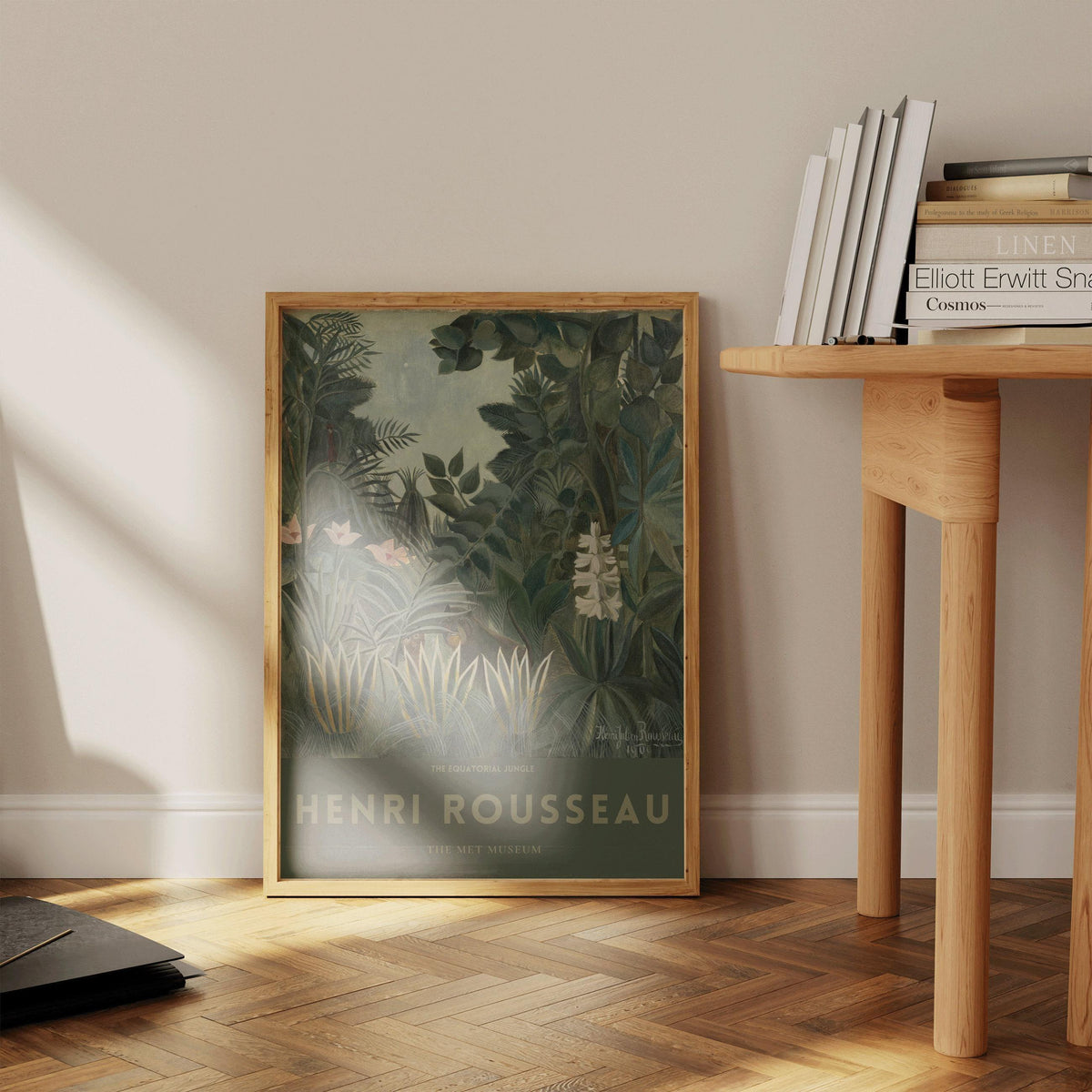 Henri Rousseau - La JUNGLE ÉQUATORIALE | Art célèbre (disponible encadré à la main ou sans cadre)