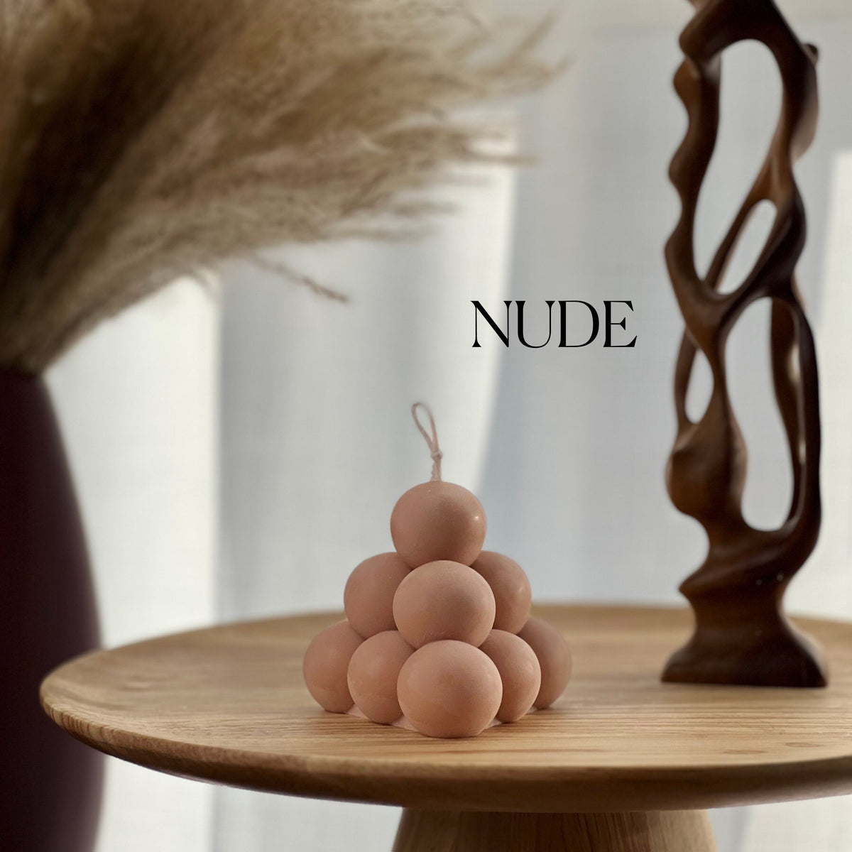 Bubble Pyramid Soy Candle | Home Decor