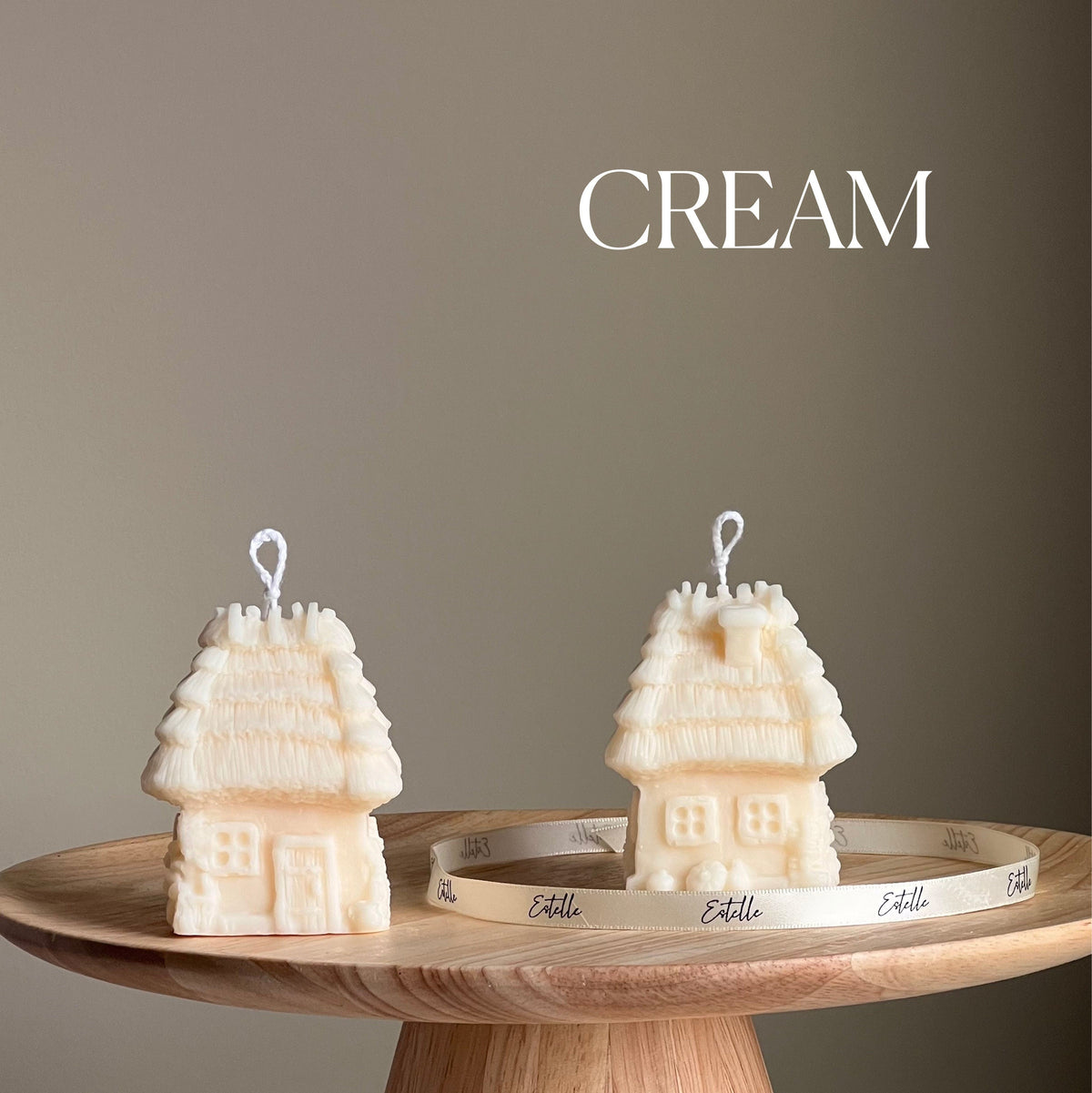 Handmade House Candle | Sculptural Soy Wax Pillar Candle
