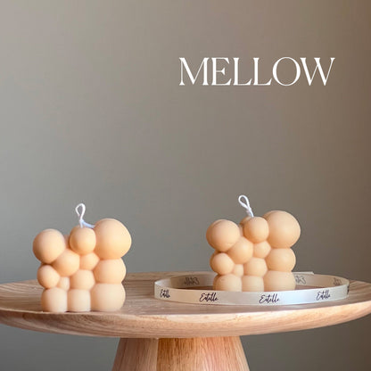 Bougie Soja Bulle Faite Main | Décoration Maison