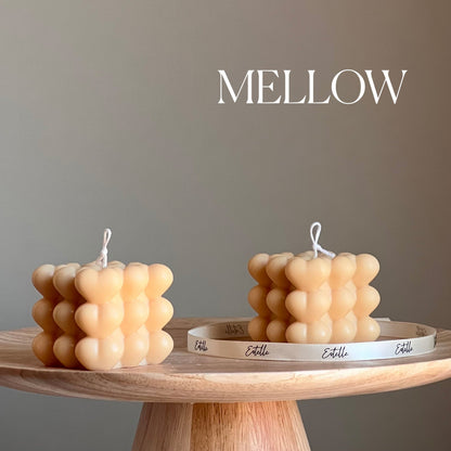 Heart Cube Soy Candle | Handmade Home Decor