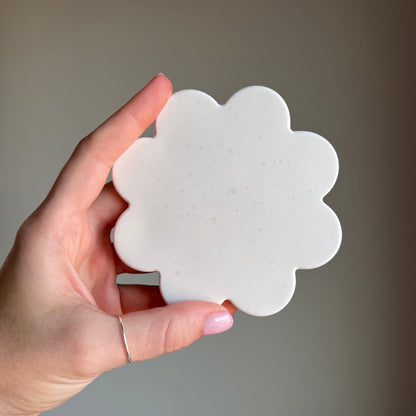 Shaped Jesmonite Trinket Tray: Scandi Home Decor
