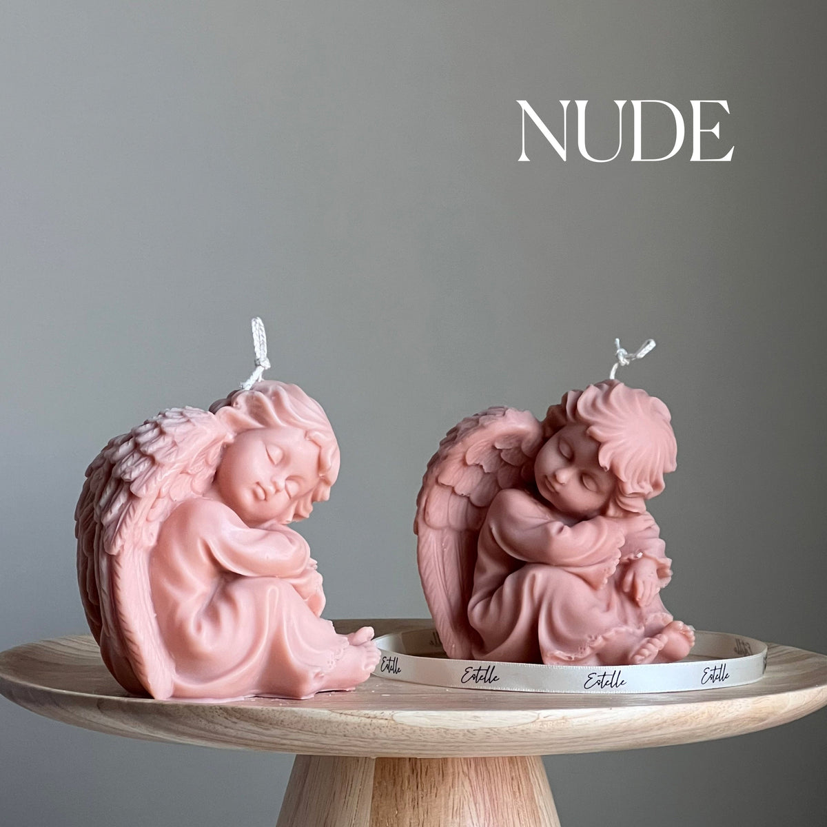 Sculptural Angel Soy Wax Candle | Home Decor