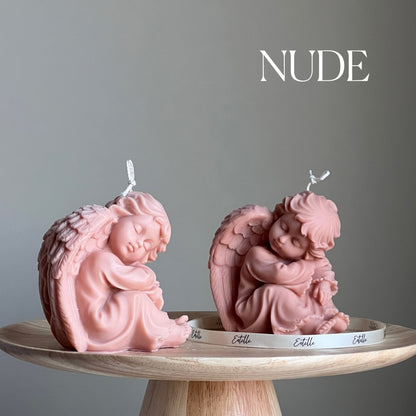 Sculptural Angel Soy Wax Candle | Home Decor