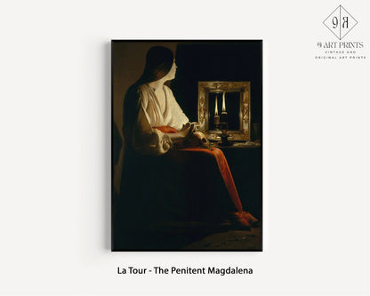 Impression d'art Dark Academia : Portrait de Ghirlandaio, qualité musée